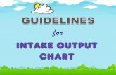 Intake Output Chart Guidelines