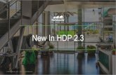 Hortonworks Technical Workshop: What's New in HDP 2.3