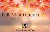 Fall Maintenance: Spring Cleaning for the Outside of Your Home