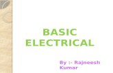 Basic Electrical & Basic concepct of DC Motor