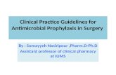 Surgical prophylaxis