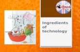Ingredients of technology