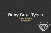 Ruby data types