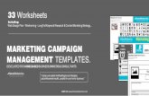 Excel Marketing Campaign Management Templates for Home-Based Business Owners - HomeWorkers Inc.