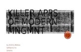 Lviv PMDay: Дмитро Бібіков “Killer Apps” of Modern Project Management