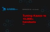 2600Hz - Tuning Kazoo to 10,000 Handsets - KazooCon 2015
