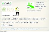 JRV – GBIF Science Symposium 2013