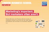Marketing's important. But marketers often aren't.