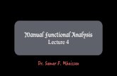 Manual Functional Analysis