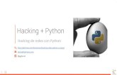 Hacking y python: Hacking de redes con Python