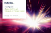 Flashpoint: Cyber risk in an Internet of Things world