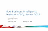 SQL Server 2016 BI updates