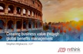 Creating Business Value in Global Benefits Management
