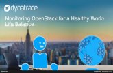 Monitoring OpenStack for a healthy work-life balance