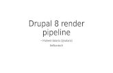 Drupal8 render pipeline