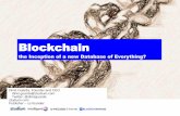 Blockchain the inception of a new database of everything by dinis guarda blockchain age