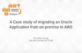 Meetup #3: Migrating an Oracle Application from on-premise to AWS