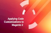 Applying Code Customizations to Magento 2