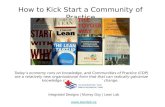 LCI-Canada Kick Starting a Community of Practice