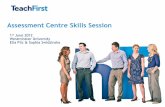 Assessment centre skills session - Teach First