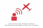 From the Front Lines of Open Innovation: OpenRelief, OpenStreetMap and Openness Challenges