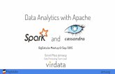 Data Analytics with Apache Spark and Cassandra