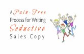A pain free process for writing seductive sales copy