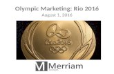Olympic Sponsorship Marketing: Rio Olympic Games 2016