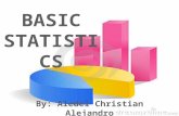 Basic statistics   presentation