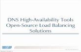 DNS High-Availability Tools - Open-Source Load Balancing Solutions