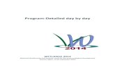 Program-Detailed day by day WETLANDS 2014