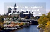Education for Regional Anaesthesia Past, Present and Future