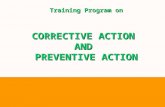 Corrective and Preventive action (CAPA)