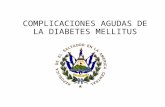Diabetes Mellitus sus complicaciones agudas