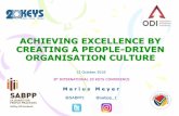 Achieving Excellence by Creating a People-Driven Organisation Culture