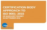 Certification Body Approach to ISO 9001:2015 by NQA