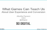 Brighton SEO 2016 - What games can teach us about user experience and conversion