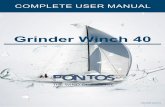 Maintenance Manual Grinder Winch 40