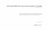 vCloud SDK for Java Developer's Guide - vCloud Director 1.5