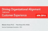 Driving Organizational Alignment Through Customer Experience
