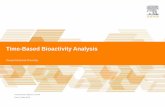 Time-based bioactivity analysis