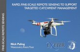Rapid, fine-scale remote sensing to support targeted catchment management