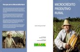 Folder - Microcrédito Produtivo Rural