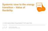 EFEU / FLEXe Holttinen Hannele systemic view to the energy transition