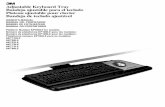Adjustable Keyboard Tray Bandeja ajustable para el teclado ...