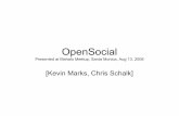OpenSocial At Mahalo Developers Meetup August 13