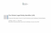The Global Legal Entity Identifier (LEI)