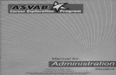 ASVAB Test Administration Manual