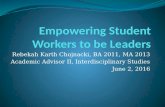 Empowering Student Workers to be Leaders