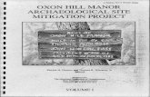 oxon hill manor archaeological site mitigation project